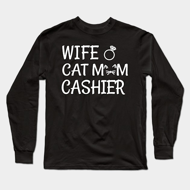 cashier Long Sleeve T-Shirt by Elhisodesigns